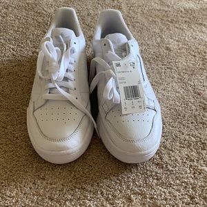 Adidas NWT  white continental 80 sneakers 9 1/2 US